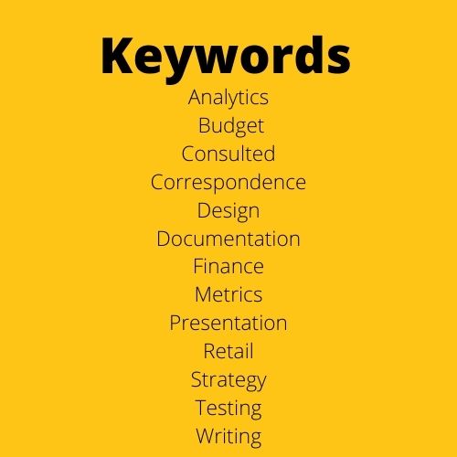 Work From Home Keywords