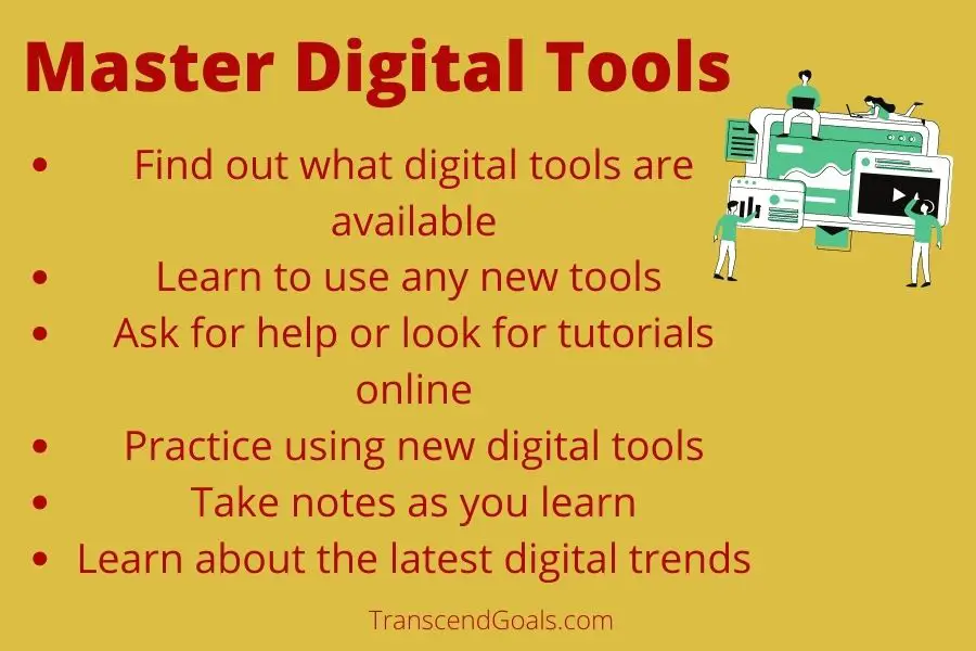 Digital tools work from home