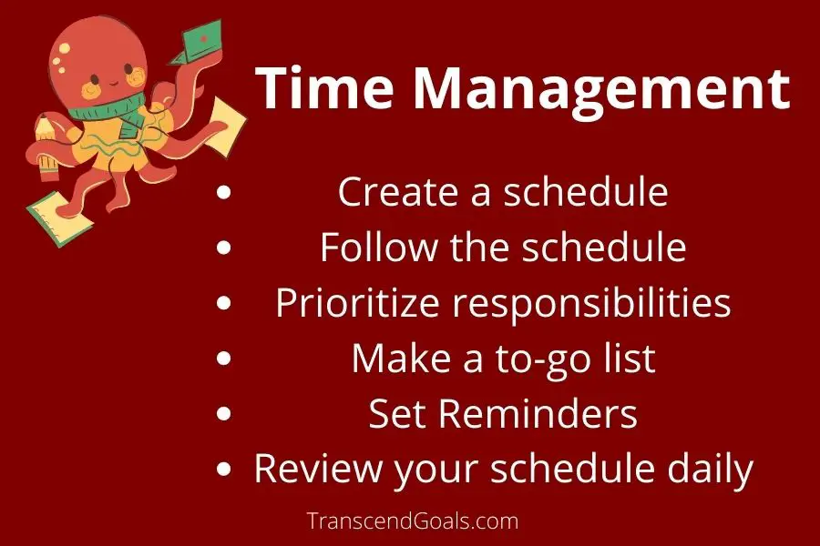 Work from home time management